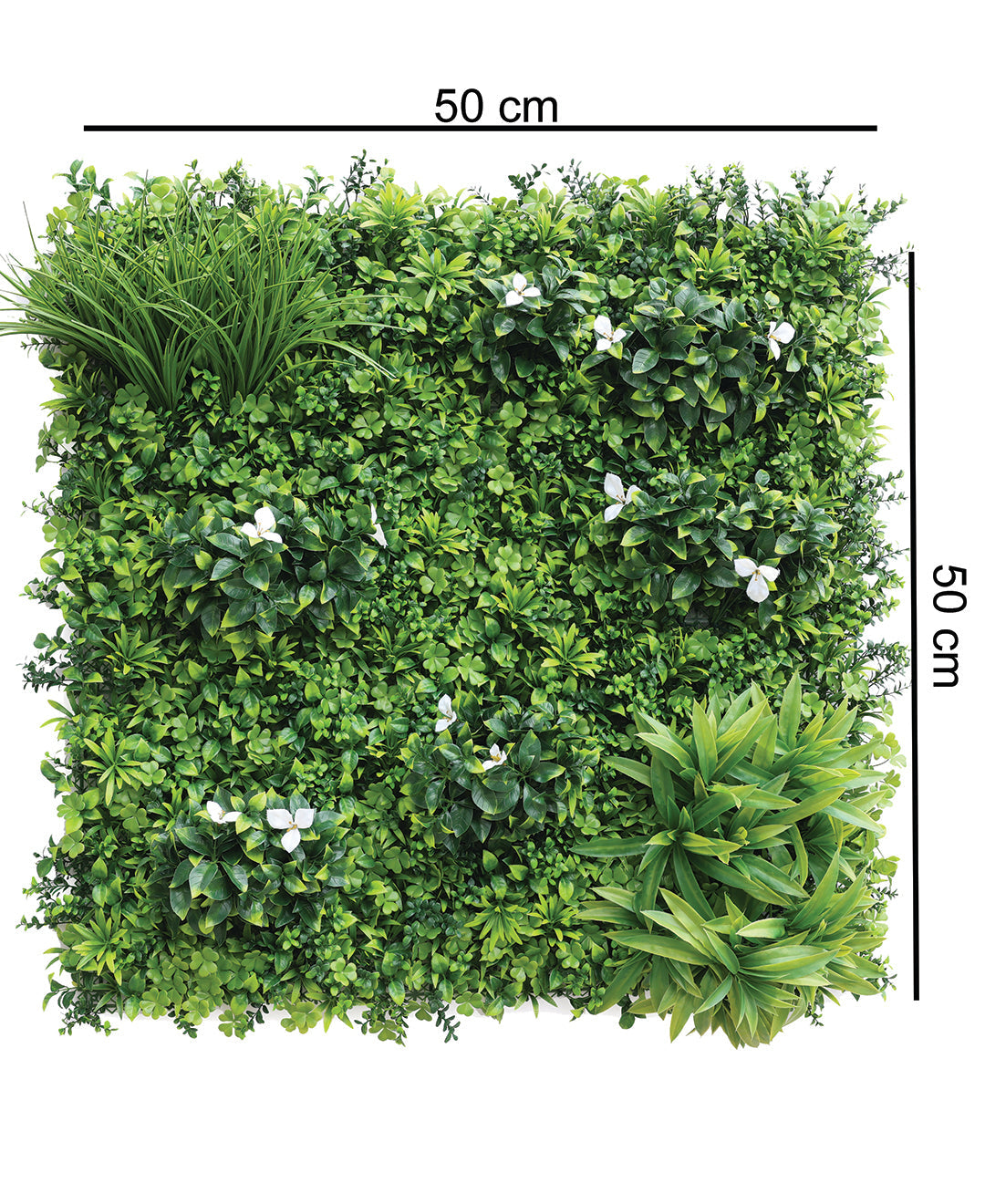 Luxe Tropical Bloom Vertical Garden Tile