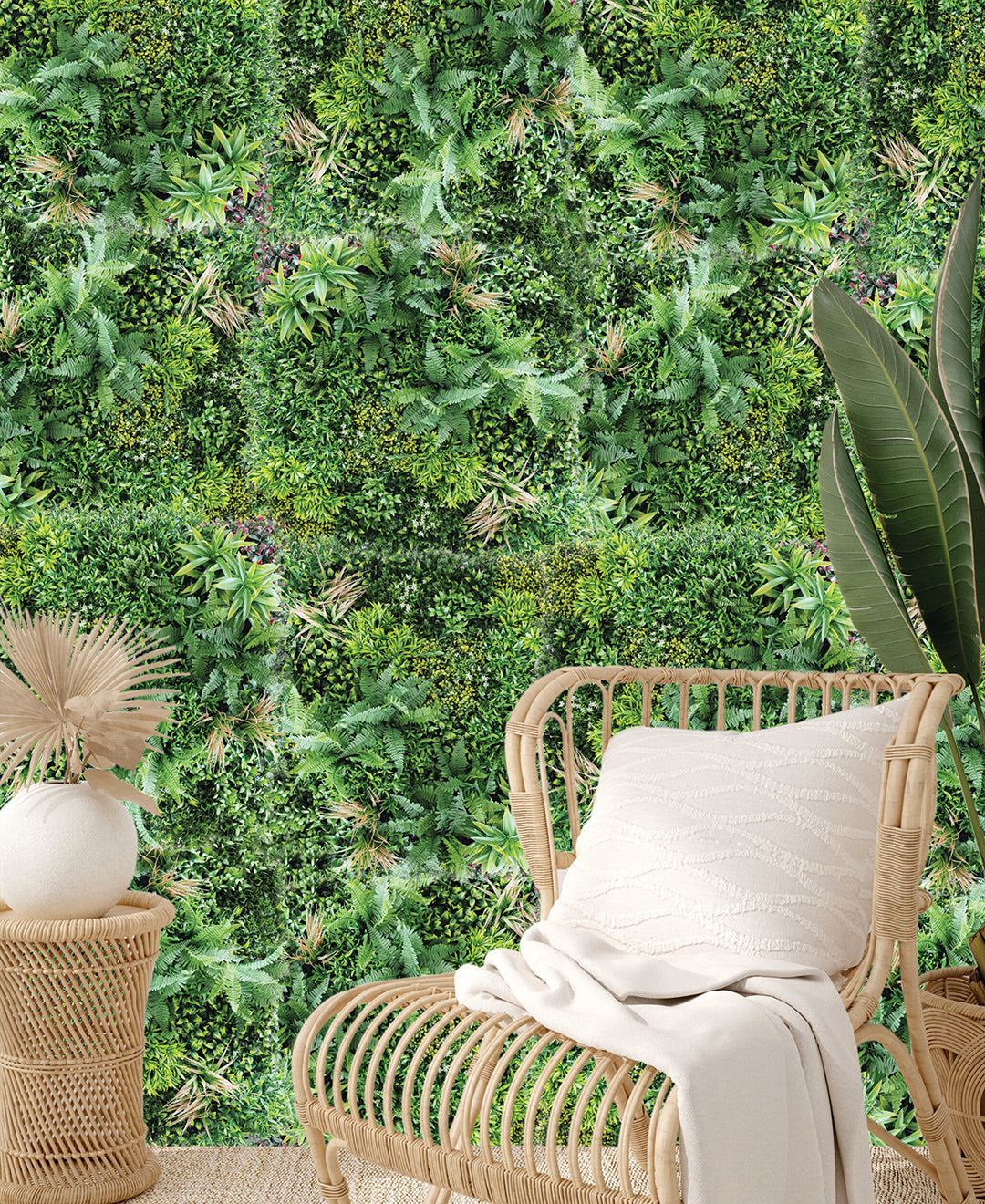 Luxury Green Tropics Vertical Garden Wall Tile