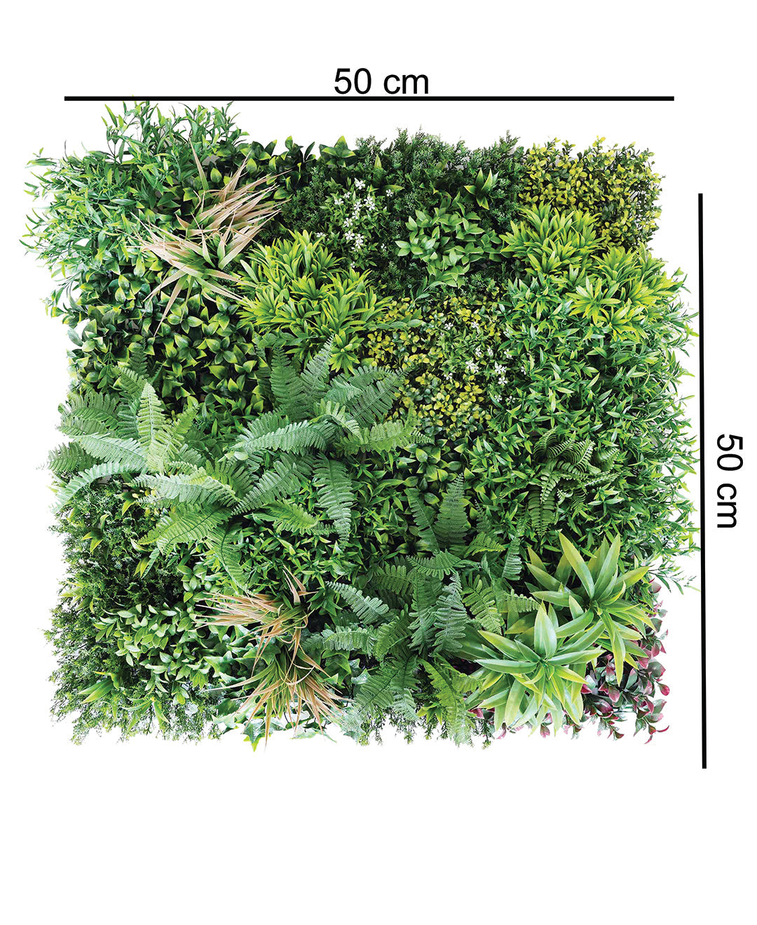 Luxury Green Tropics Vertical Garden Wall Tile
