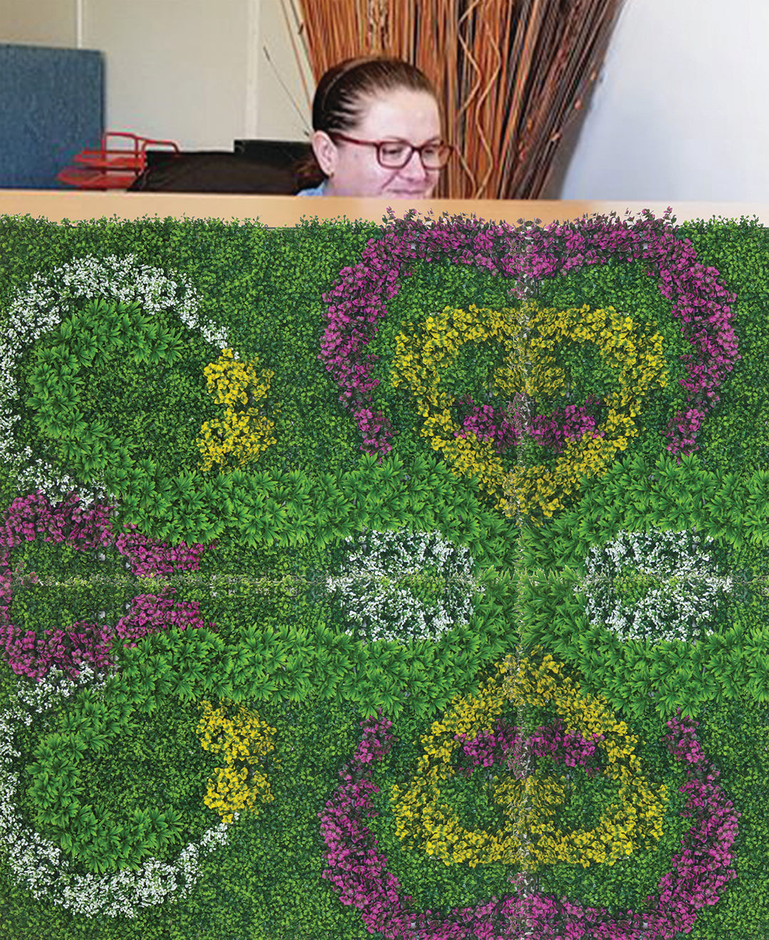 Junglebloom Vertical Wall Tile