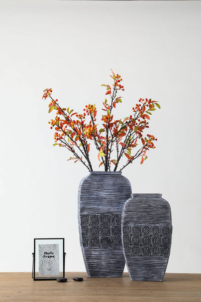Modern style resin flower vase for your home office decor