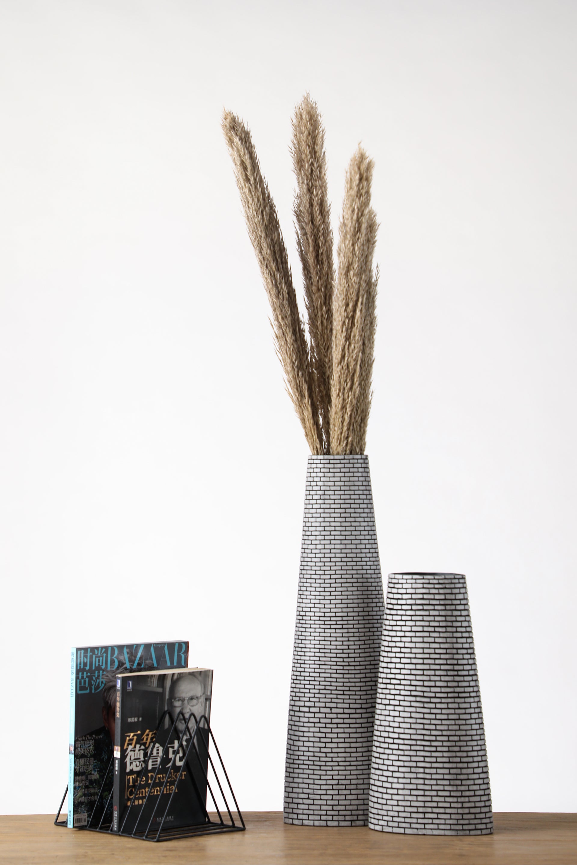 Beautiful and Tall resin vase for your home or office decor