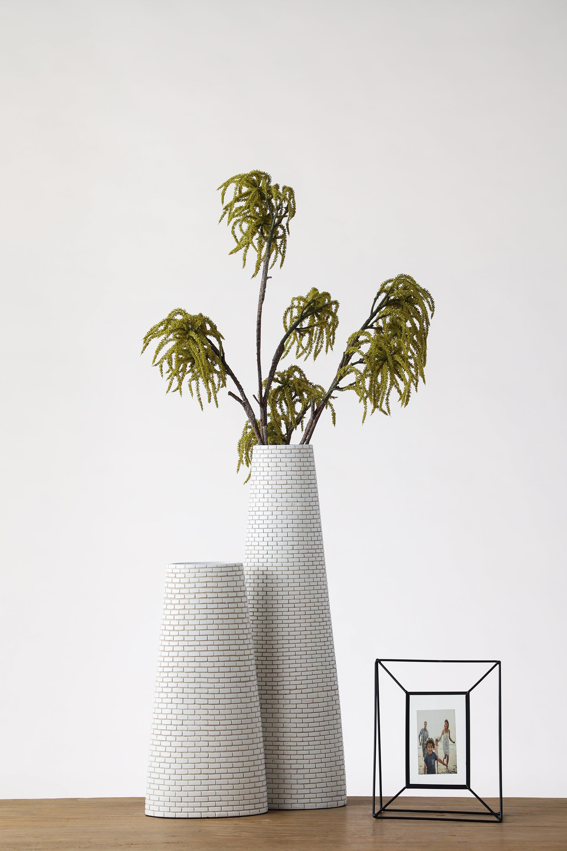 Beautiful and Tall resin vase for your home or office decor