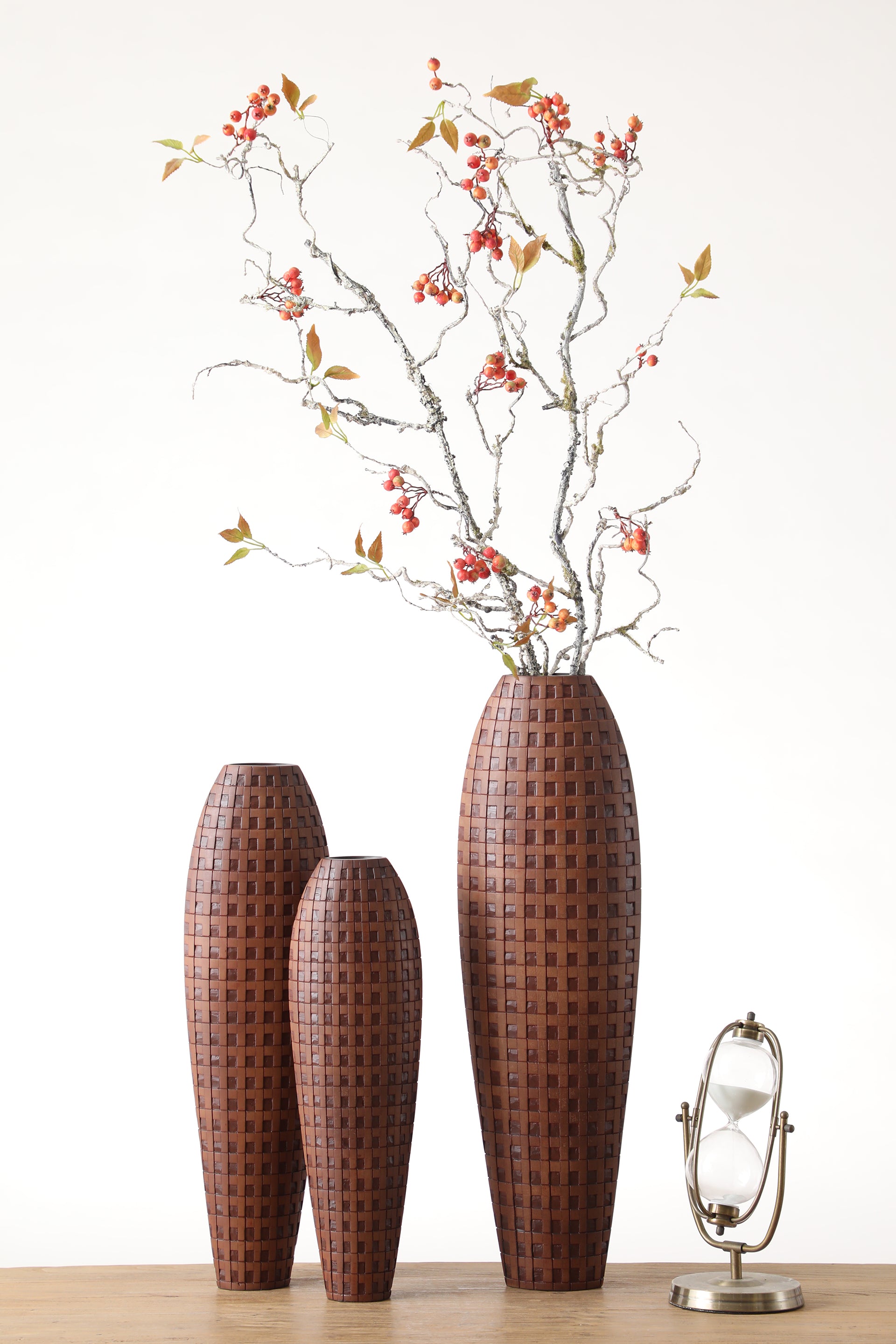 Oval Shaped Wall Shelves resin Vase for your home or office decor