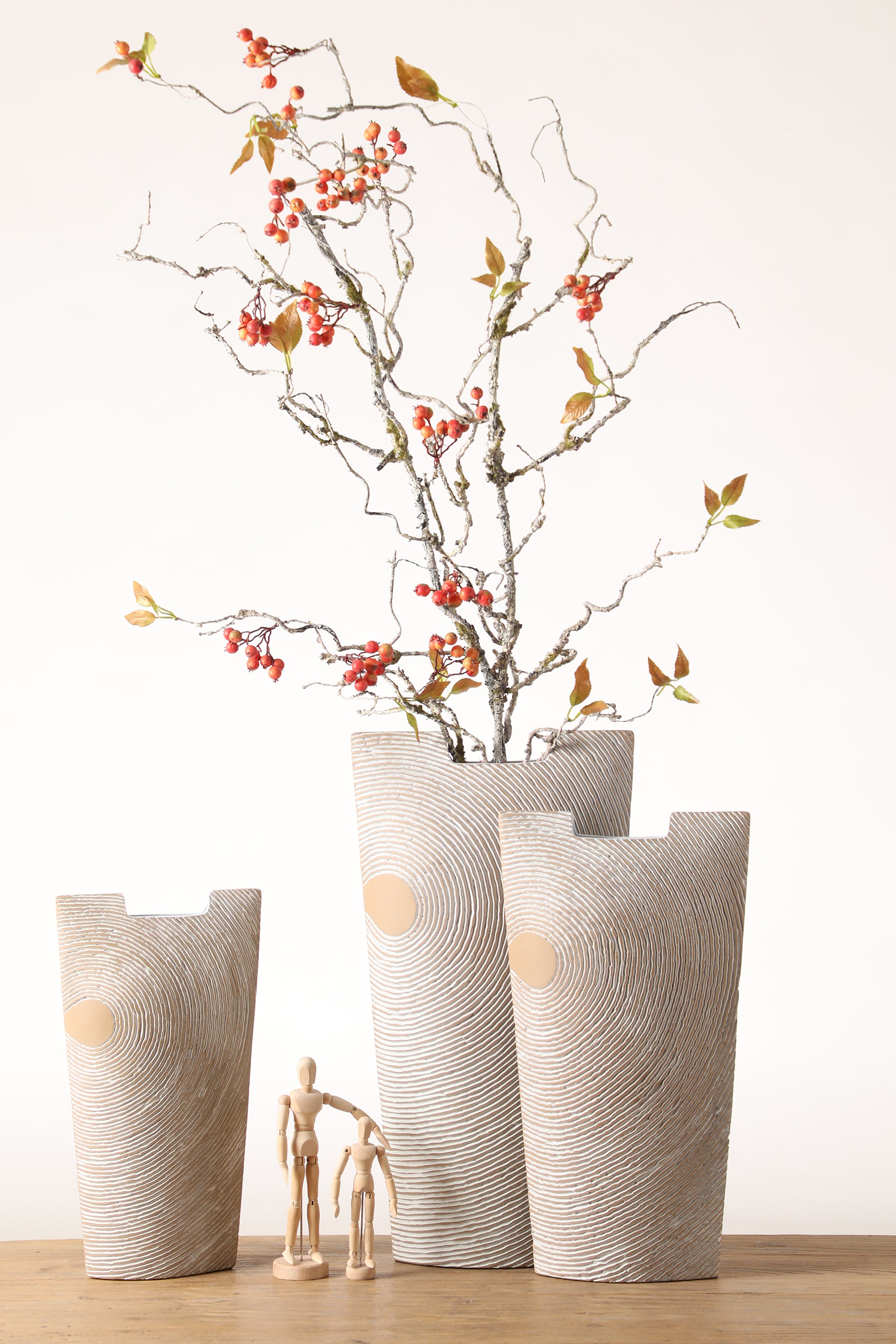 Resin flower vase for your home or office decor