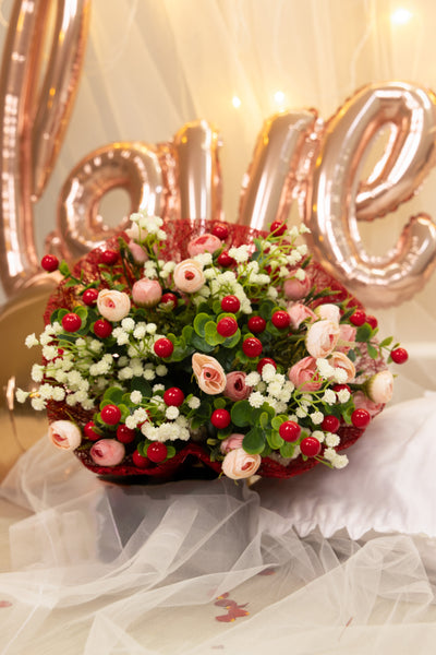 Charming Pink Rose Bouquet – A Valentine’s Delight