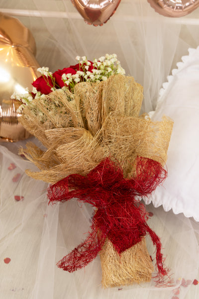 Everlasting Elegance: Red Rose Bouquet - Perfect Valentine’s Day Gift