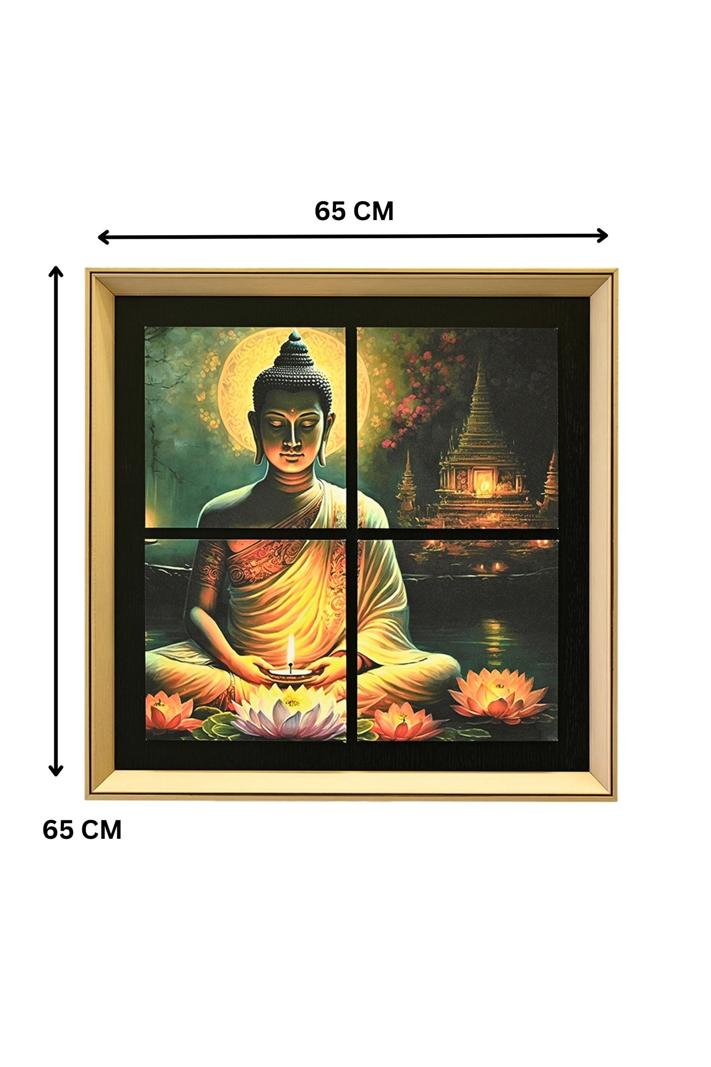 PolliNation Tranquil Buddha Wall Frame