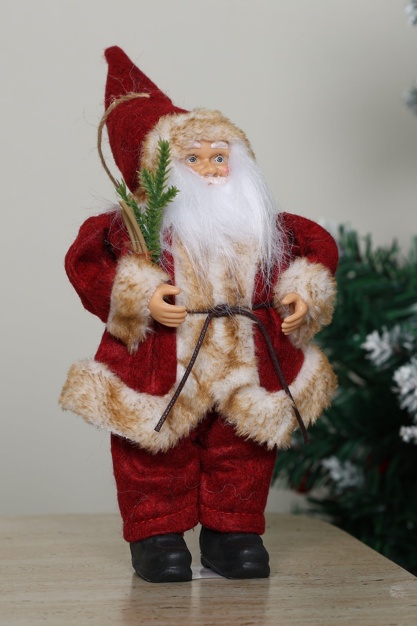 Christmas Festive Rustic Santa Claus