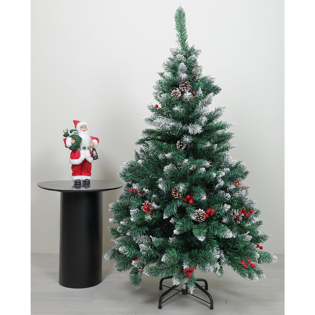 Flocking Snow Christmas Tree- 4 FT