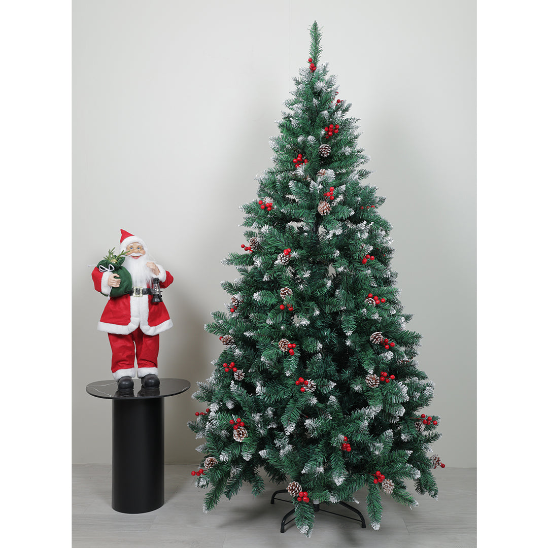 Flocking Snow Christmas Tree- 6 FT