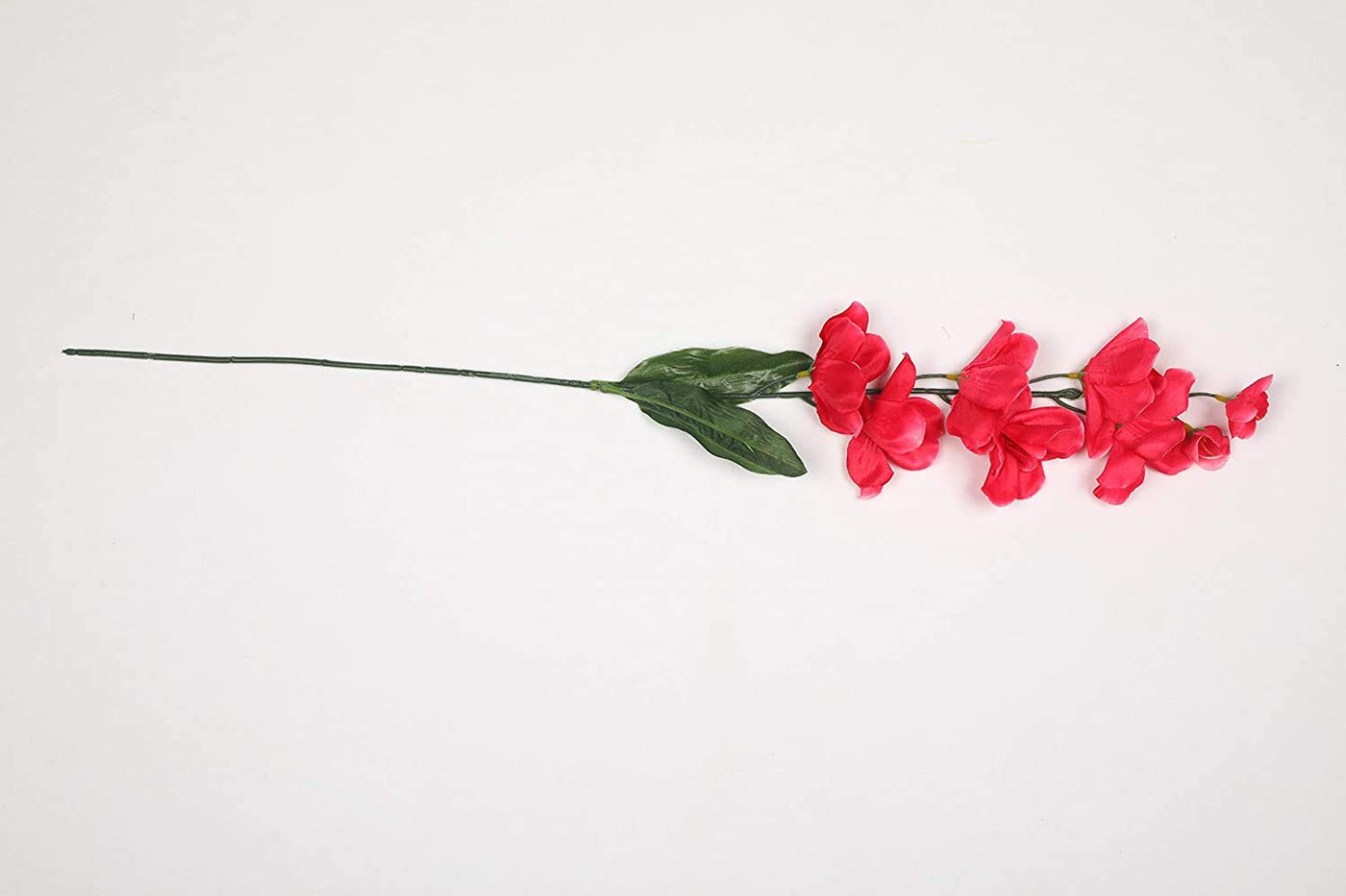 PolliNation Artificial Orchid Flowers without Pot for Home Decoration (Pack Of 5, 26 Inch)