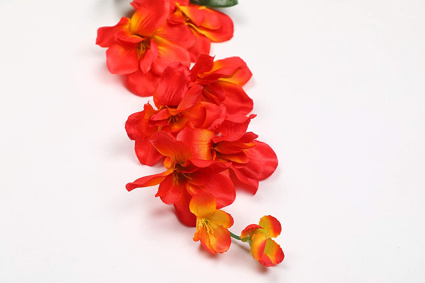 PolliNation Artificial Orchid Flowers without Pot for Home Decoration (Pack Of 5, 26 Inch)