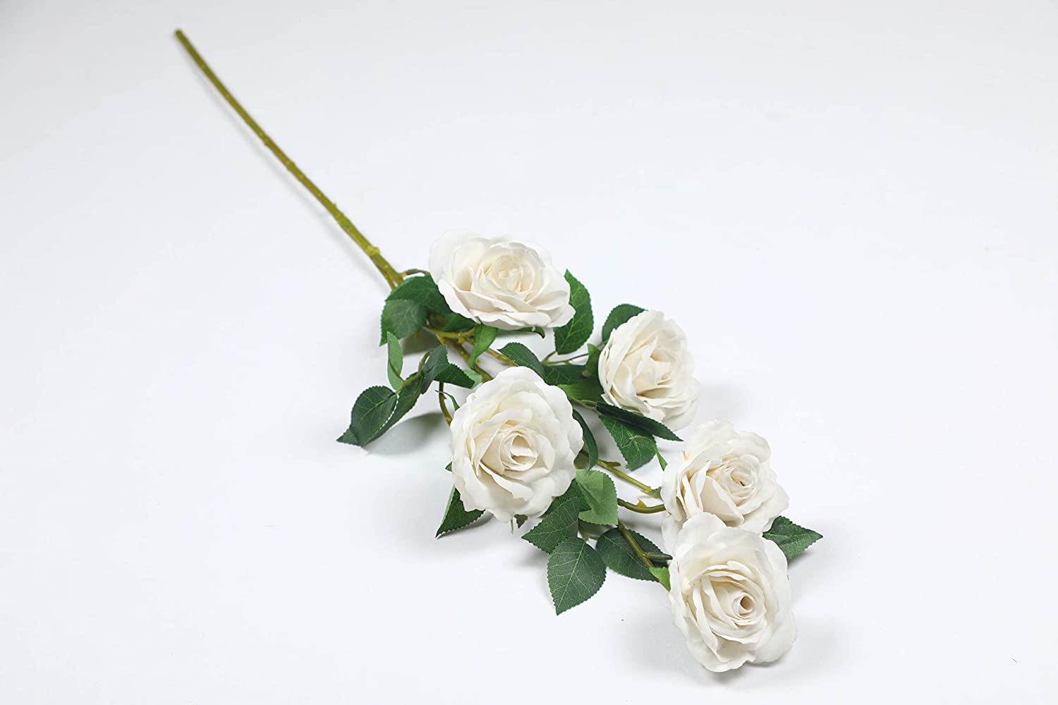 Pollination Stunning Rose Artificial Flower  (Pack of 2)