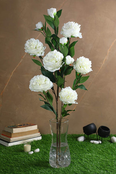 Pollination Stunning Peony Artificial Flower for Indoor (Pack of 2)