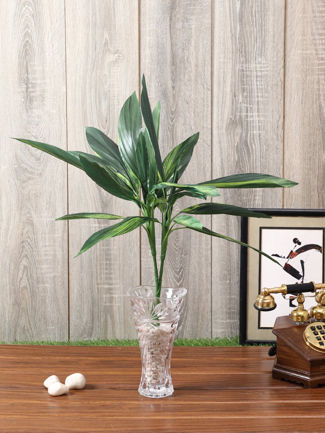 Pollination Real look  Stunning Artificial Dracaena Plant Without Pot
