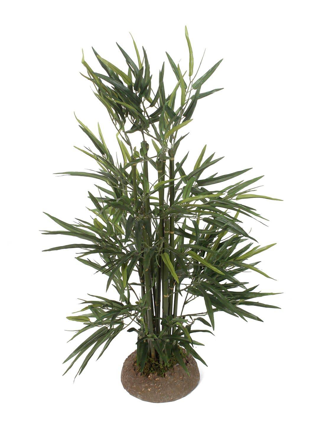 Pollination Artificial Bamboo Plant With Solid Silicone Base - Artificial Flowers & Plants - PolliNation