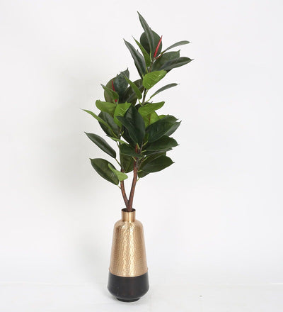 Pollination Artificial Attractive Rubber Plant Without Pot (3 FT)