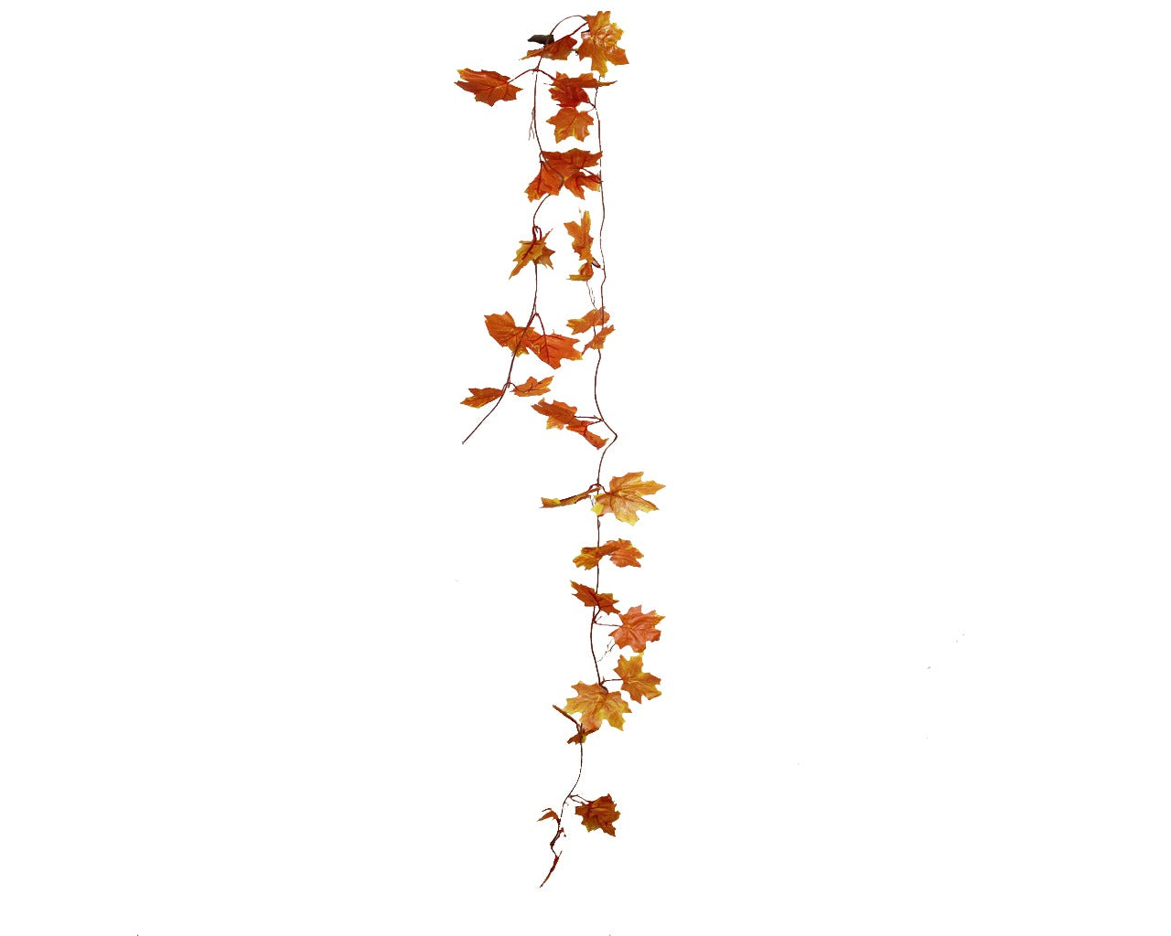 Pollination Beautiful Artificial Hanging Flower Maple Garland Creeper for Wall Hanging |Decoration |Home Decor (Pack of 4 strings, 7.5 feet)