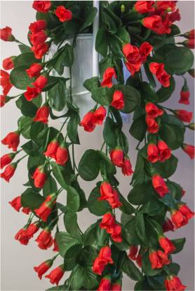 Artificial hanging hot sale flowers online